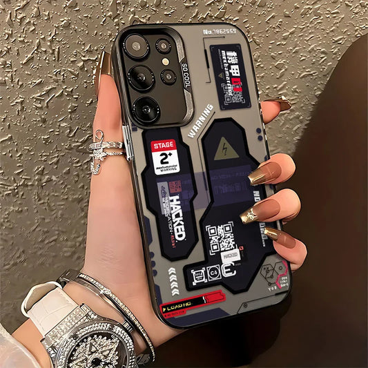 Hacker Mecha Matte Case for Samsung Galaxy S & A Series