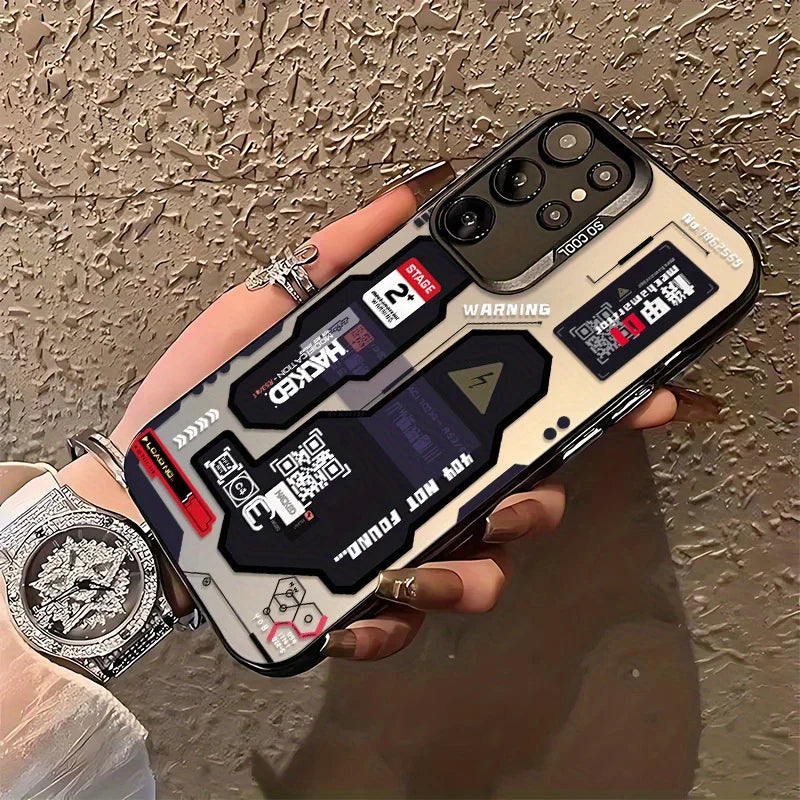 Hacker Mecha Matte Case for Samsung Galaxy S & A Series